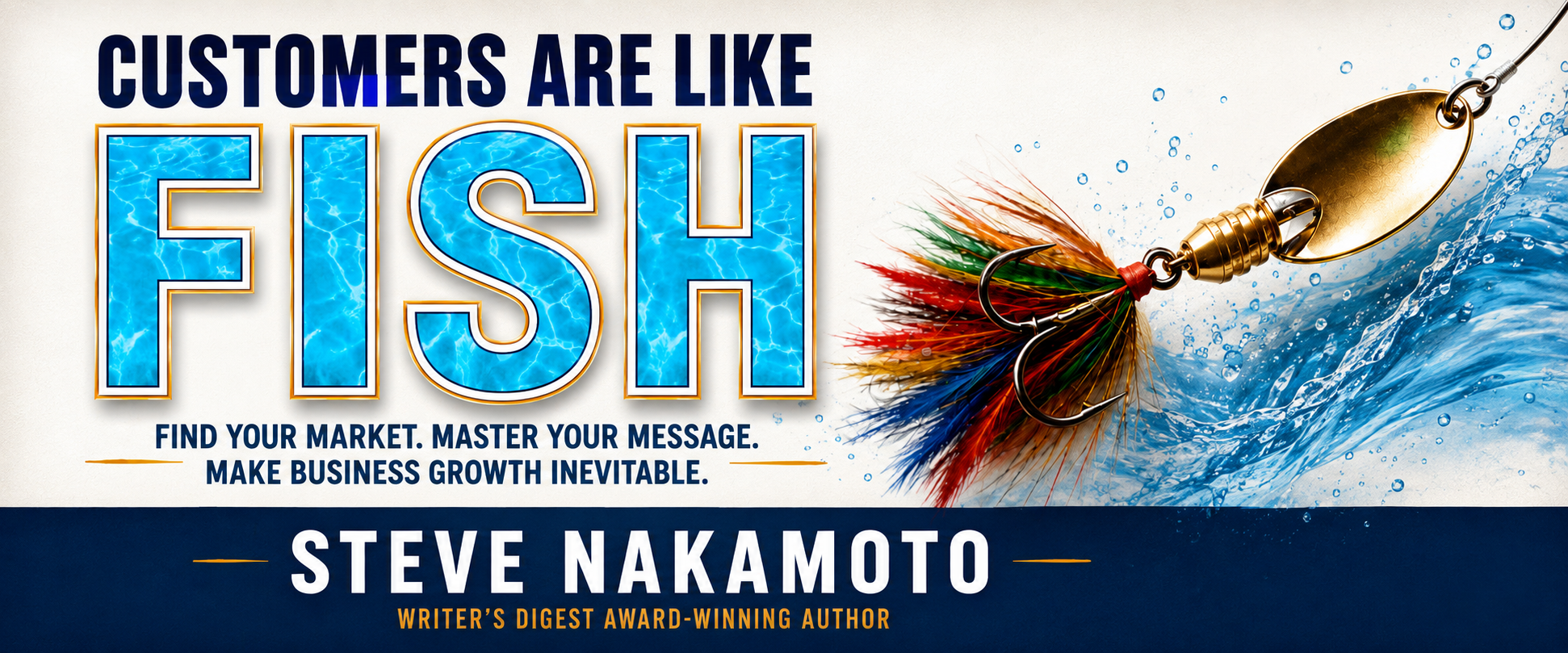 Customers Are Like Fish by Steve Nakamoto — Writer's Digest Award-Winning Author