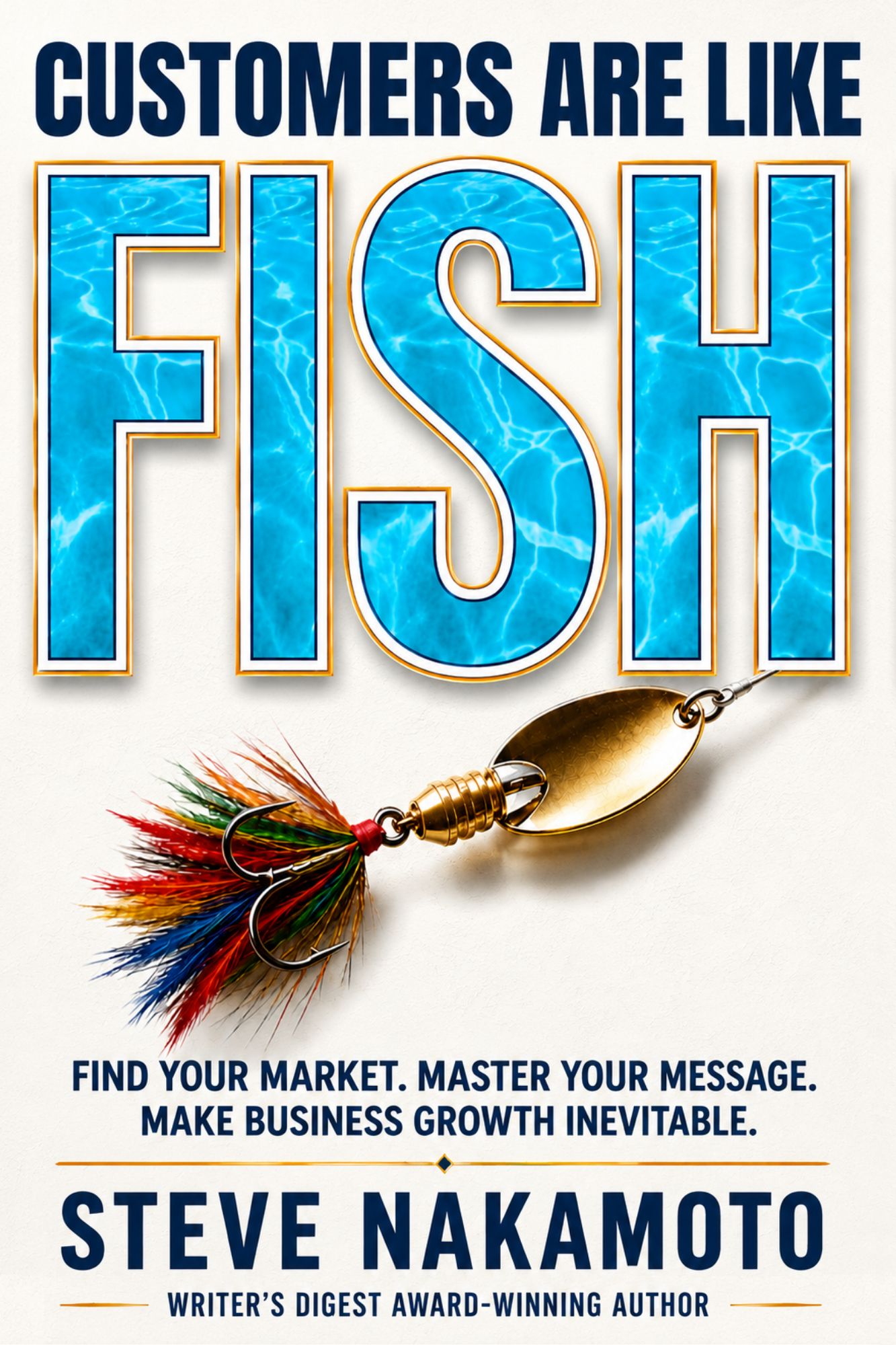 Cover of Customers Are Like Fish by Steve Nakamoto